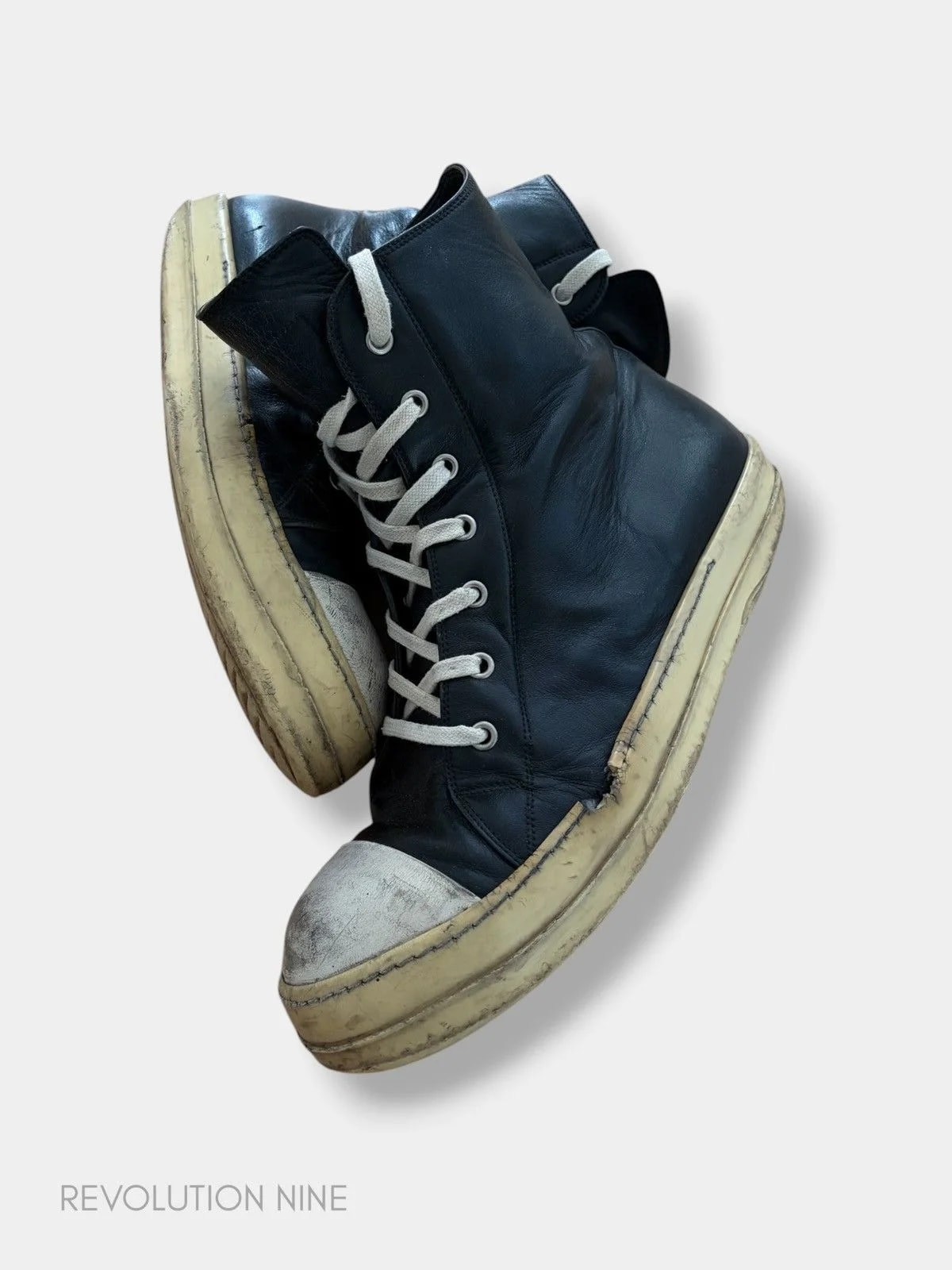 Rick Owens — Rick Owens High Top Ramones — Sneaker — resale