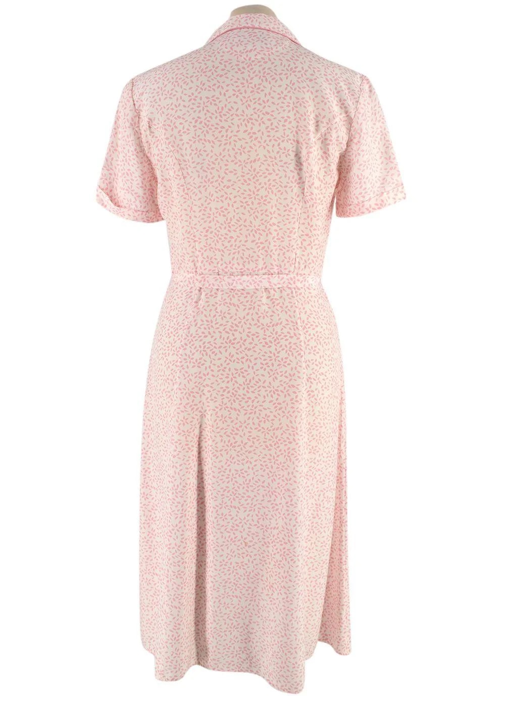 Tender Loving Care By HVN — HVN Maria Light Belted Printed Dress — Clothing — resale