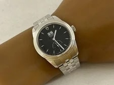 Tudor Glamour 57100 Black Dial 42mm Automatic Excellent A6582 2