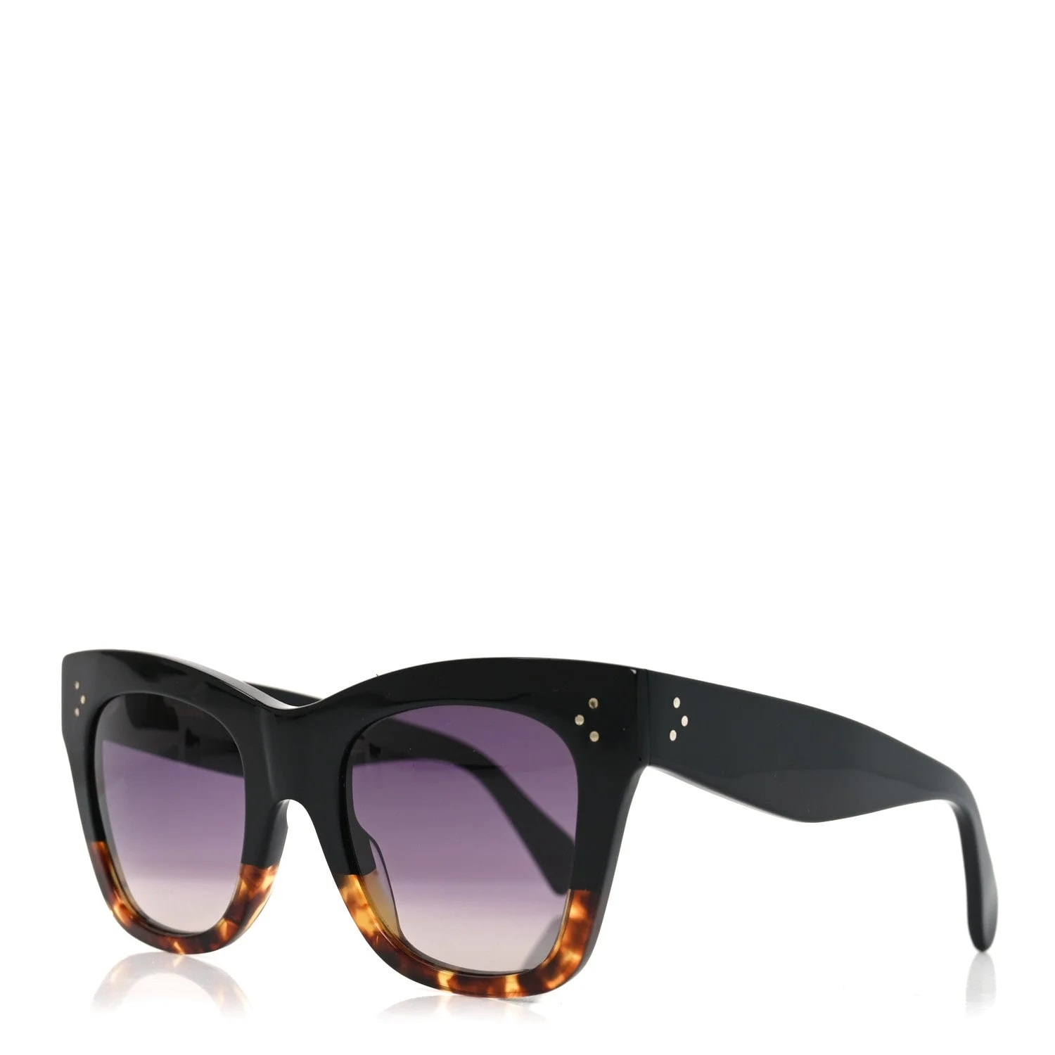 Celine — Acetate Polarized Cat Eye Sunglasses CL4004IN Havana — Accessory — resale