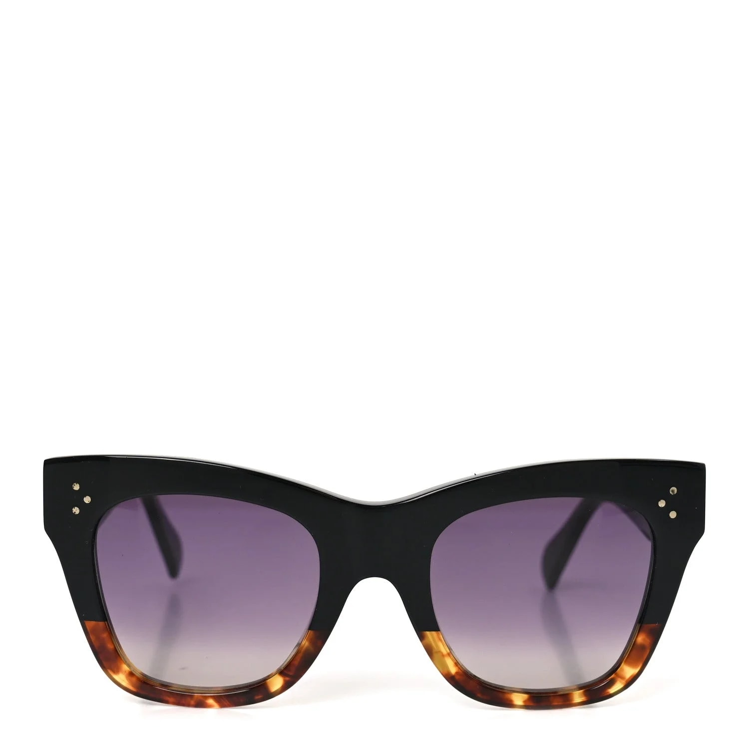 Acetate Polarized Cat Eye Sunglasses CL4004IN Havana 2