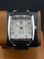 TAG Heuer Monaco 37mm ww2113 Mop Factory Diamond Dial Automatic Sapphire 2