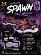 Under Armour — Size 11 - Under Armour Anatomix Spawn Low VooDoo — Sneaker — resale