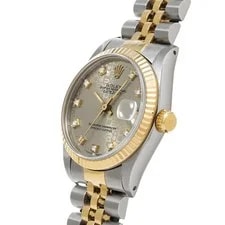 Rolex Datejust 68273G Silver Computer/diamond 720087 2