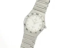Omega Constellation 33.5mm Quartz Stainless Steel Silver Dial 2