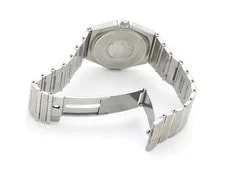 Omega Constellation 33.5mm Quartz Stainless Steel Silver Dial 4