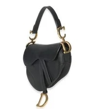 Dior — Christian Dior /ChristianDior Saddle Mini Grained — Handbag — resale