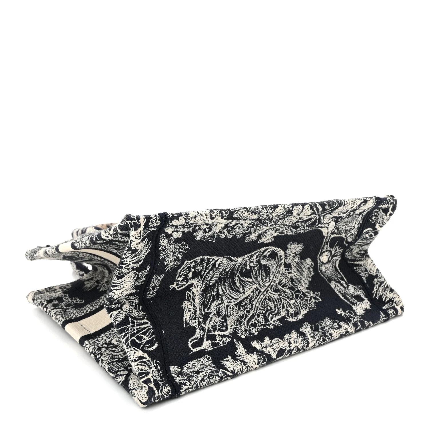 Embroidered Small Dioriviera Book Tote 4