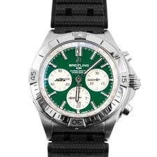 Breitling Chronomat B01 2024 Green Dial Stainless Steel 2