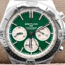 Breitling Chronomat B01 2024 Green Dial Stainless Steel 3