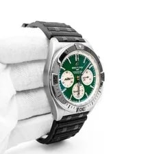 Breitling Chronomat B01 2024 Green Dial Stainless Steel 4