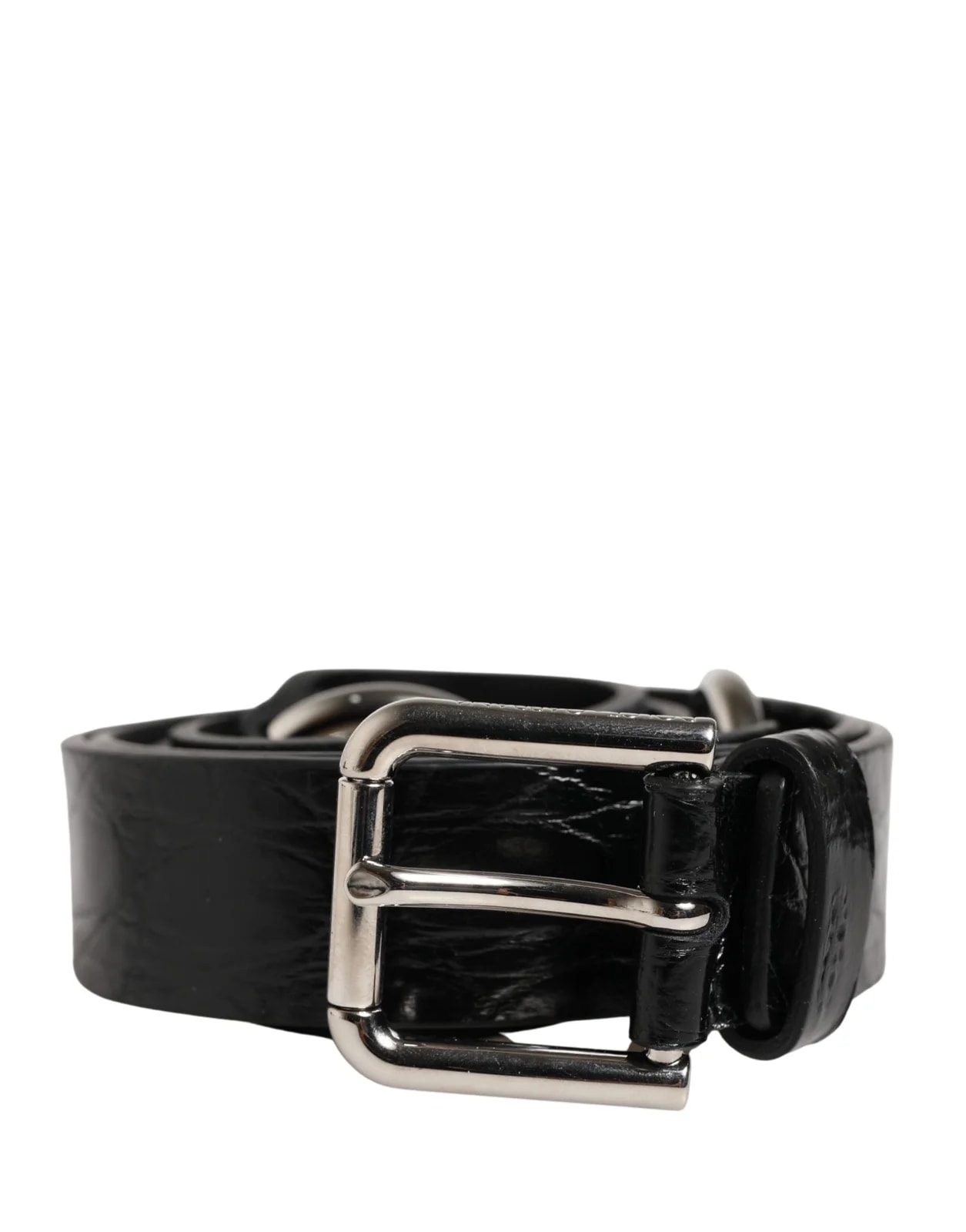 Dolce & Gabbana — Dolce & Gabbana Exotic Logo Buckle Belt — Accessory — resale