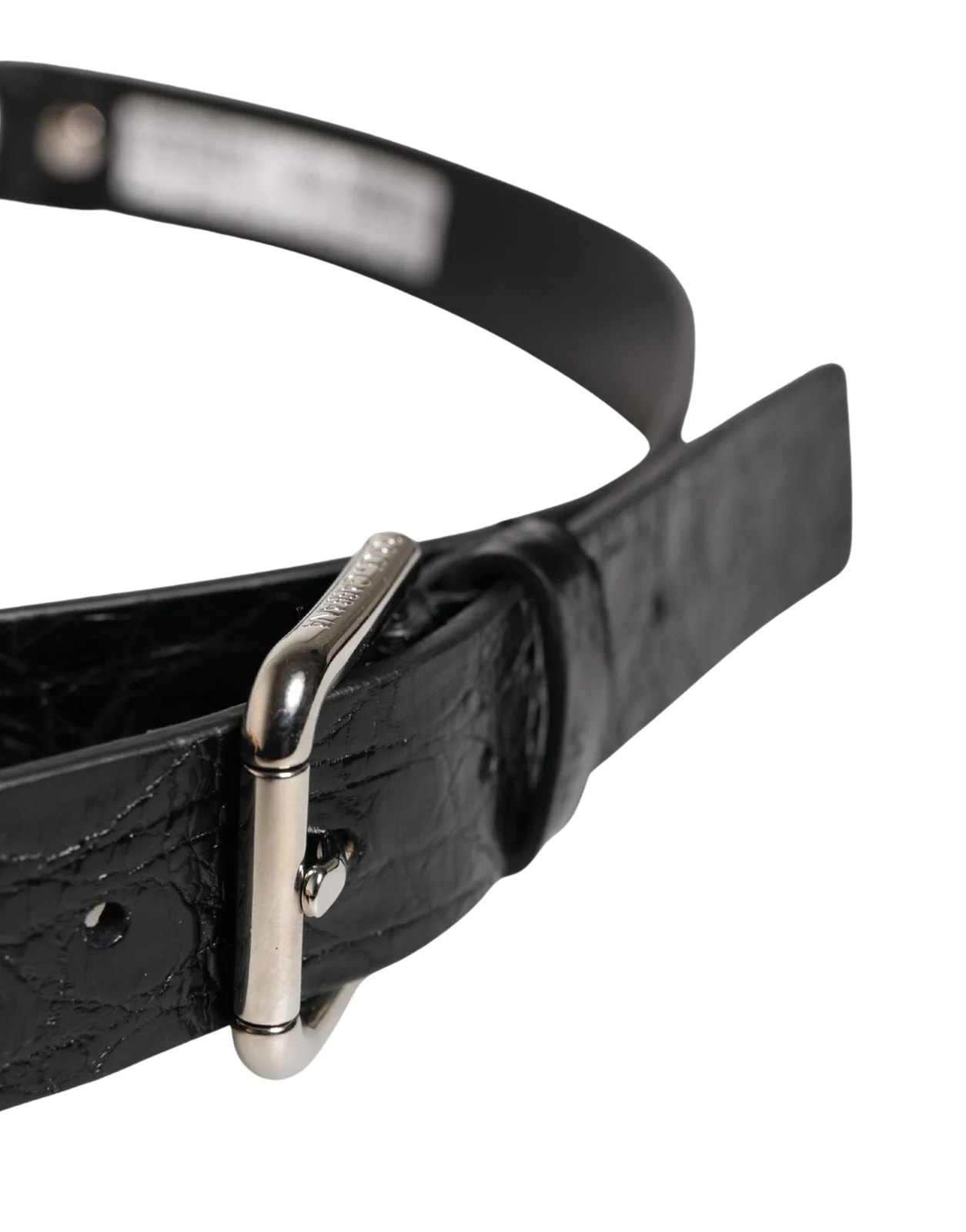 Dolce & Gabbana Exotic Logo Buckle Belt 3