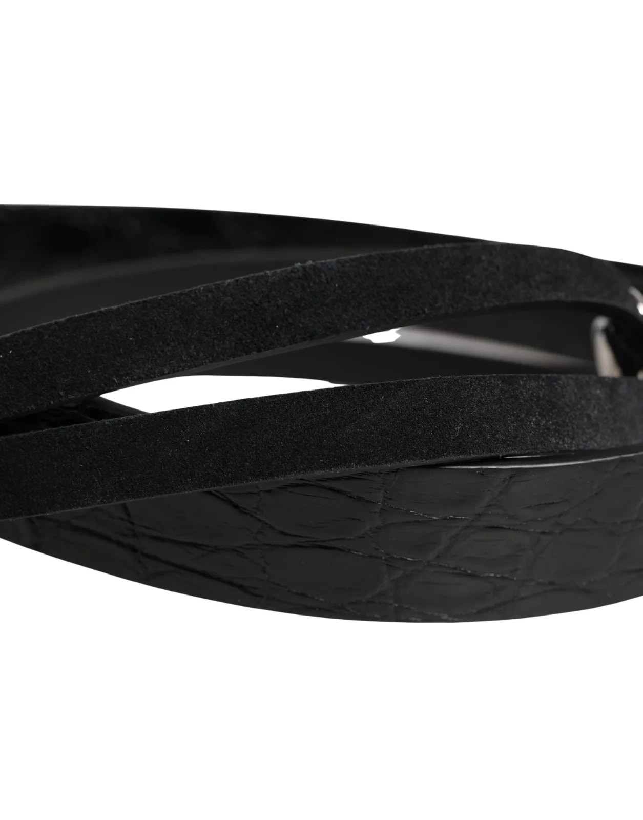 Dolce & Gabbana Exotic Logo Buckle Belt 4
