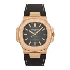 Patek Philippe — Patek Philippe Nautilus Date Rose Gold Auto 40mm Brown Dial 5711R-001 — Watch — resale