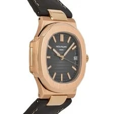 Patek Philippe Nautilus Date Rose Gold Auto 40mm Brown Dial 5711R-001 3