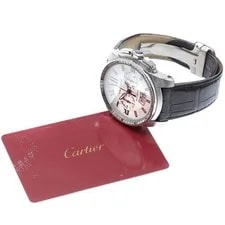 Cartier — Cartier Calibre DE W7100046 43mm SS Silver Dial Automatic #C124 — Watch — resale