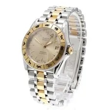 Tudor Monarch 38093 37mm Ss/yg Gold Dial Automatic Date #C054 2