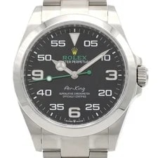 Rolex — Authentic Rolex Air-King 126900 Stainless Steel Mechanical Automatic Random ... — Watch — resale