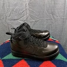 %Nike Air Force 1 Foamposite Cup Size 9.5 Ah6771-001 A9 3