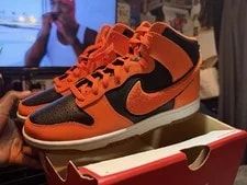 Nike Dunk Hi Retro Chenille Swoosh Safety -002 3
