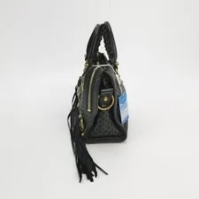 Auth Balenciaga Classic City Mini Studded Crossbody 3