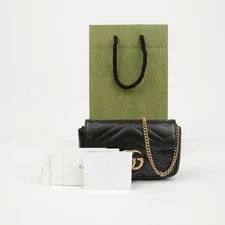 Gucci — Gucci GG Marmont Matelassé Supermini 158665112 [P] — Handbag — resale