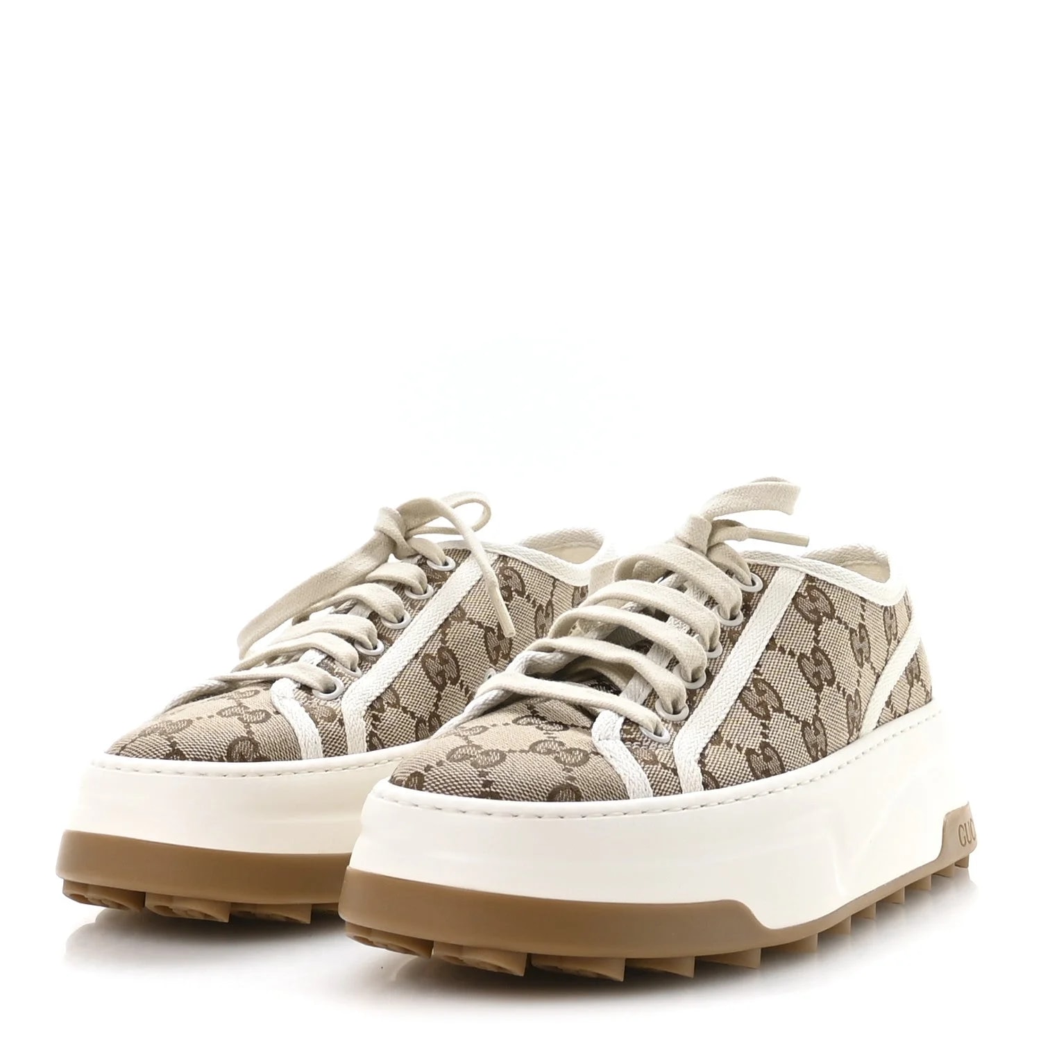 GG Monogram 1977 Tennis Platform 52mm Sneakers 37 Mystic 4