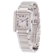 Cartier Tank Française White Dial 28mm W51002Q3 2302V 2