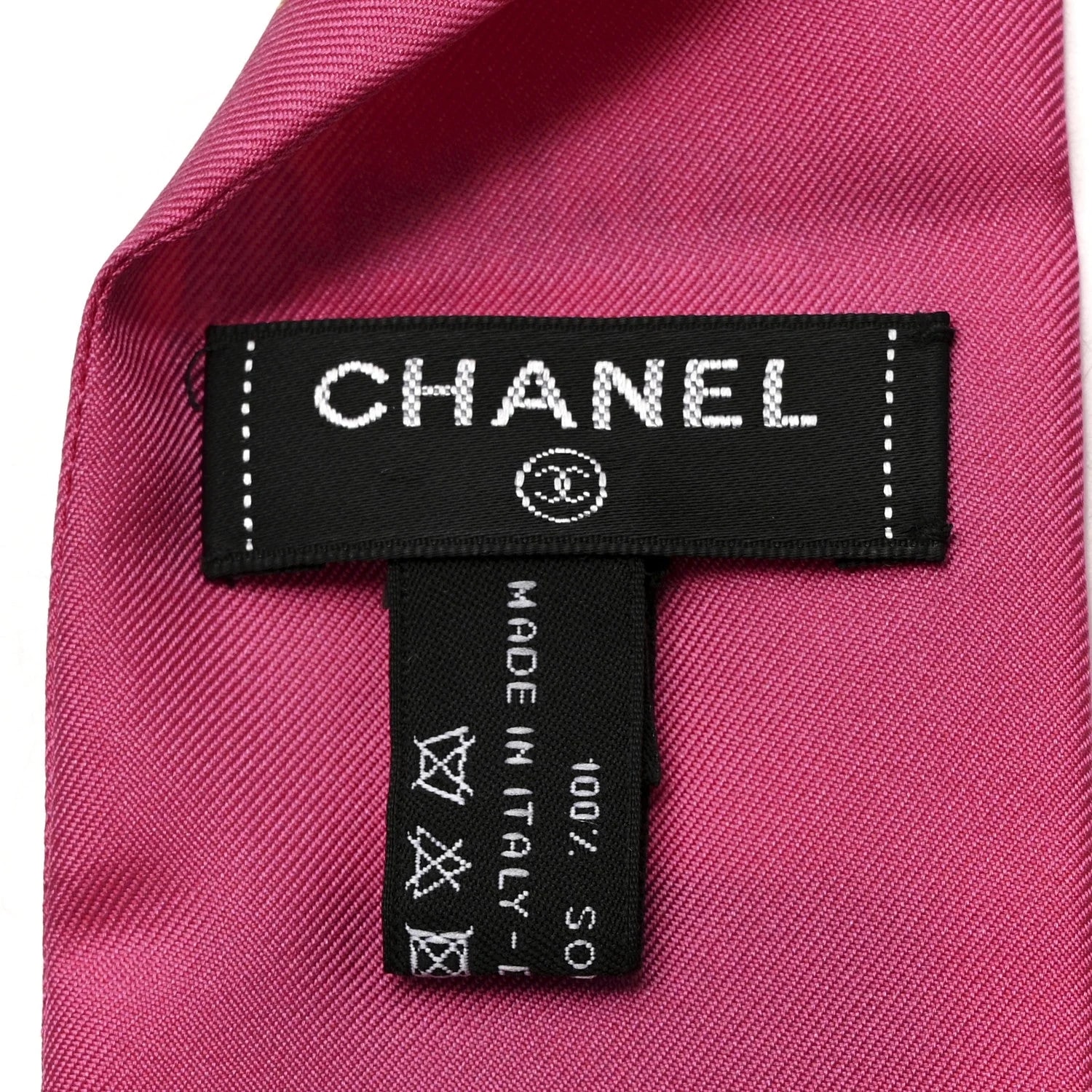 Twill Slim Labels Bandeau Scarf 3