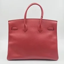 Hermès Birkin 35 Grenat Hardware USA A Square 2