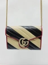Gucci — Gucci GG Marmont Stripe Chain 42727278 [P] — Handbag — resale