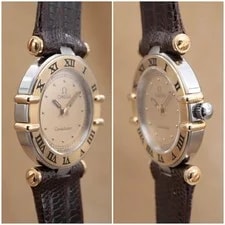 Omega Constellation 18K Yellow Gold Roman Quartz 3