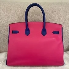 Hermes HSS Birkin 35 Large HW GHW Square P 2