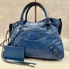 Balenciaga — Balenciaga the Town 2WAY Y2K Motorcycle 240579 — Handbag — resale
