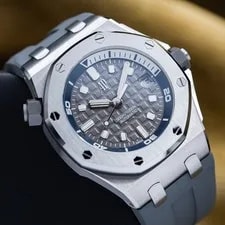 NEW 2025 Audemars Piguet Royal Oak Offshore Diver Steel Gray Dial 42mm Full Set 2