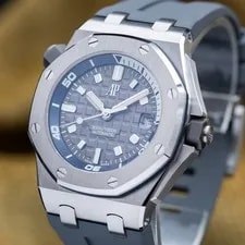 NEW 2025 Audemars Piguet Royal Oak Offshore Diver Steel Gray Dial 42mm Full Set 4