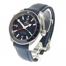 Omega 232.32.44.22.03.001 Seamaster Planet Ocean GoodPlanet GMT From Japan G0616 2