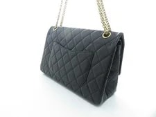 Chanel 2.55 Matelassé W Flap 27 Chain / GP #DB1967 2