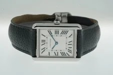 Cartier Tank Solo W5200025 3167 Rose Gold 27x34mm Silver Dial 02/2016 11960U 4