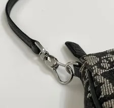 Dior Mini Saddle Trotter Monogram Print Pochette . 4