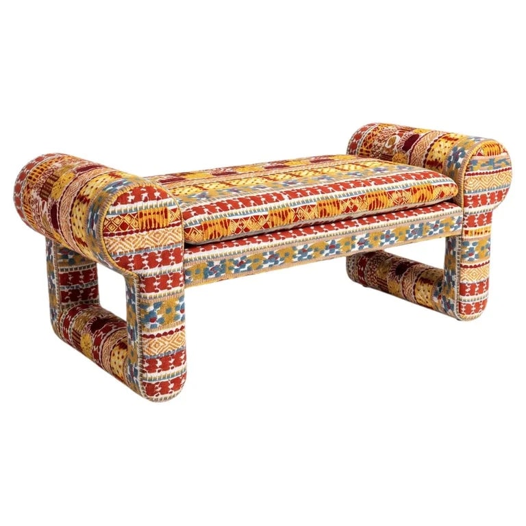 Pierre Frey — Sora – Upholstered With Pierre Frey Frida Carmín Fabric — Furniture — resale