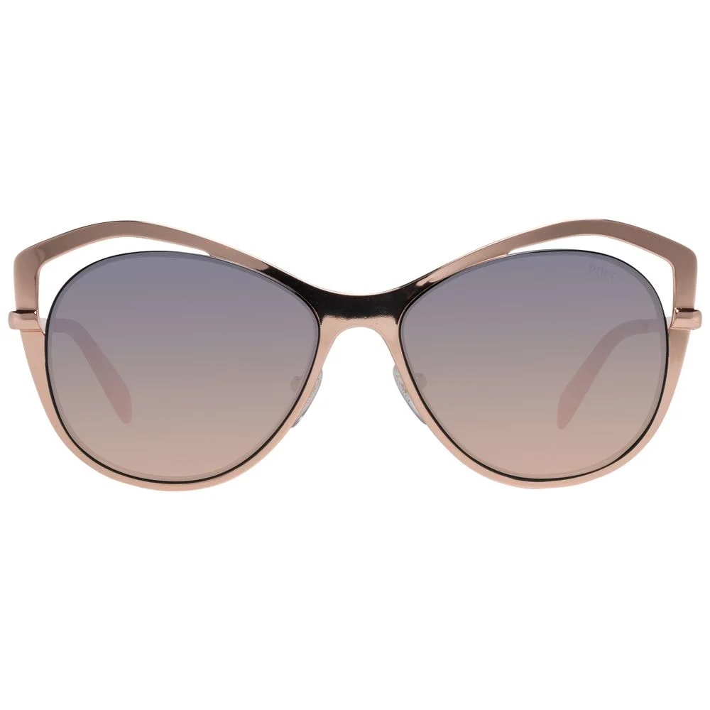 Emilio Pucci Rose Gold Metal Sunglasses 2