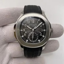 Patek Philippe Aquanaut Travel Time Steel Black Dial Automatic 5164A-001 2