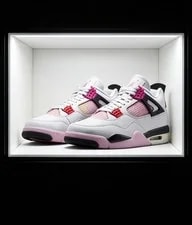 Air Jordan 4 Retro Basketball Shoes Comic New 3