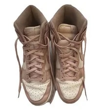 Nike DunkHigh Top Color-block Lace-Up Athletic 3