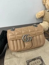 Gucci GG Marmont 22 Small Quilted Crossbody Duty Paid 2