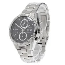 TAG Heuer Carrera CV2016.BA0786 41mm SS Black #C7805 2