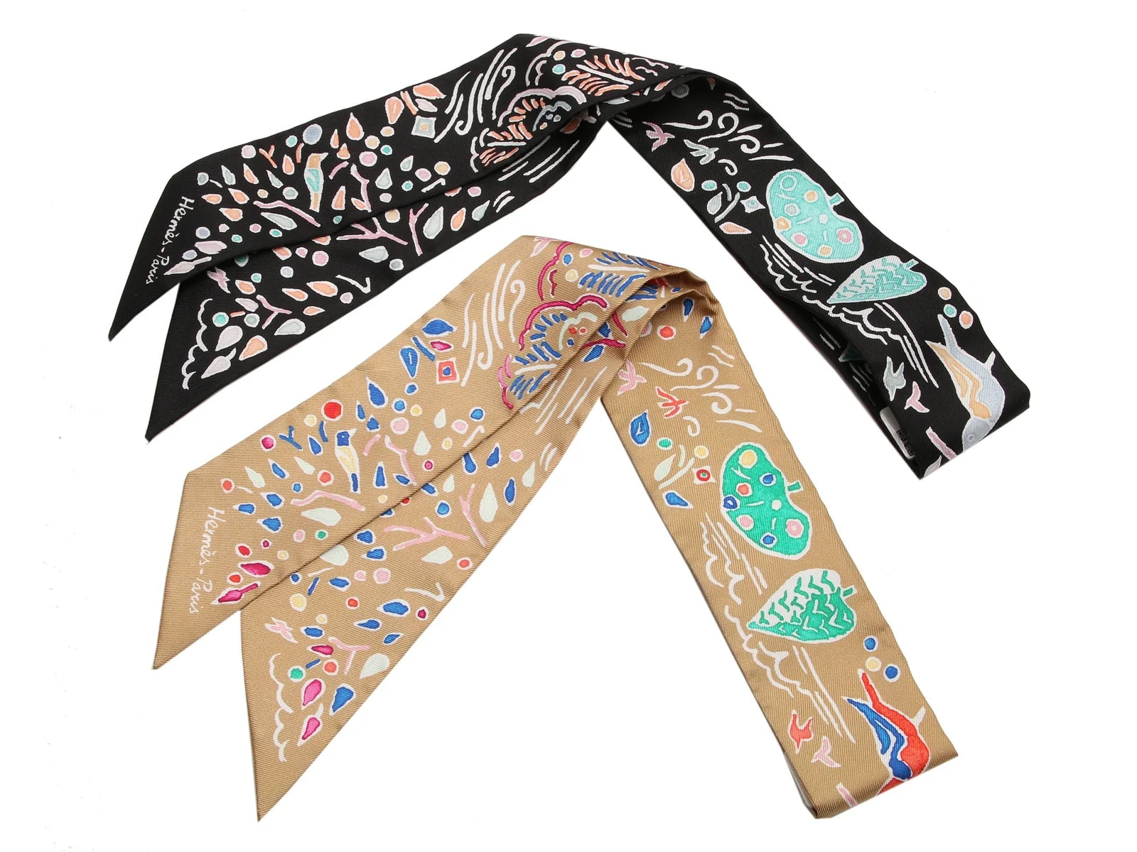 Hermès — Hermès Isola di Primavera Twilly Pair — Accessory — resale