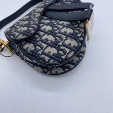 Dior Saddle Embroidered Monogram Print Magnetic Buckle - Very Good #18IANPL 2
